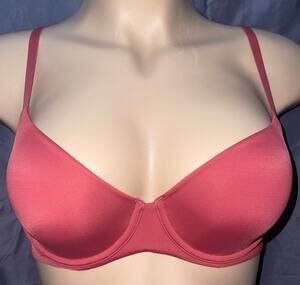 #1 - 32DD RED VICTORIA'S SECRET BODY BY VICTORIA UNLINED DEMI BRA